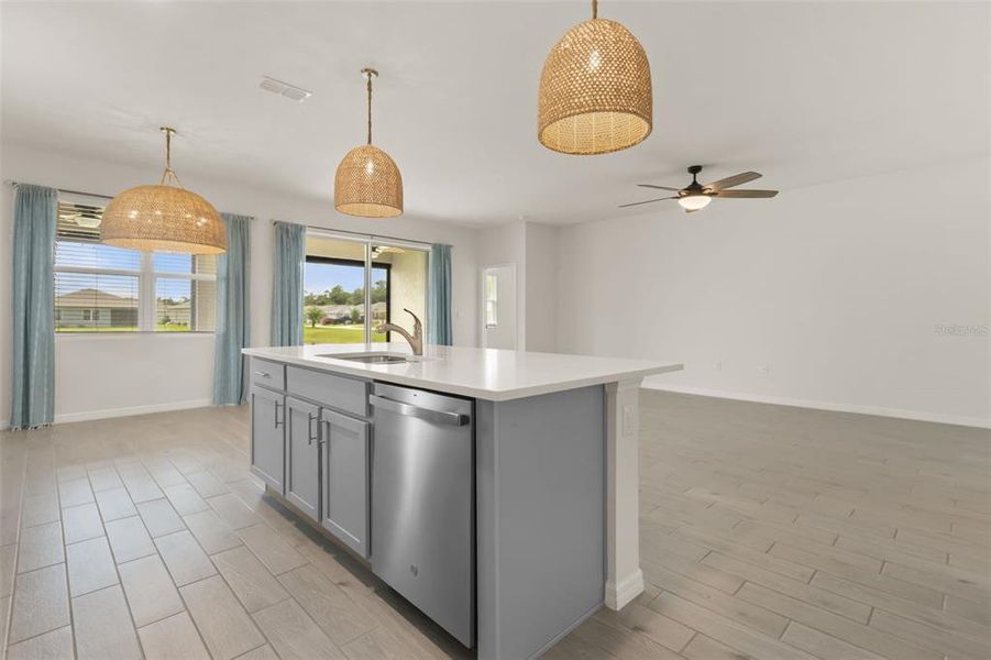Furnished interior view inside a new home in , New Smyrna Beach (Image 6). Furnished interior view inside a new home in , New Smyrna Beach (Image 6).