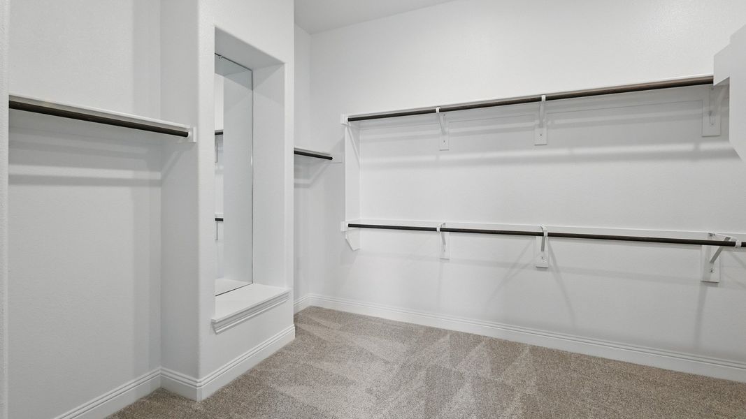 Representative furnished interior of a home built from the Brown by DRB Homes in Anna Ranch, Anna (Image 25).