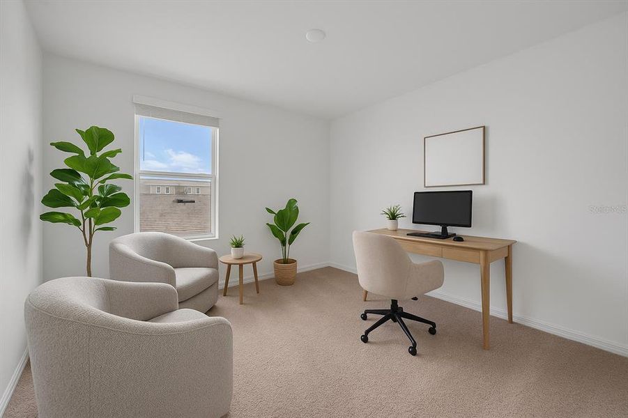 Furnished interior view inside a new home in , Sarasota (Image 22).