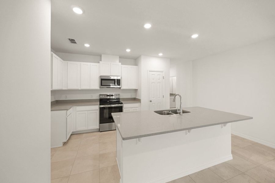 Furnished interior view inside a new home in Beresford Woods, Deland (Image 4).