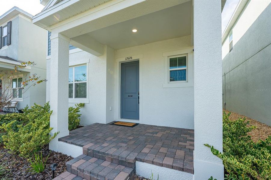 Exterior details and patio area of a home in Osprey Ranch, Winter Garden (Image 22). Exterior details and patio area of a home in Osprey Ranch, Winter Garden (Image 22).