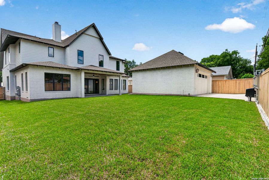 Exterior details and patio area of a home in , Alamo Heights (Image 4).