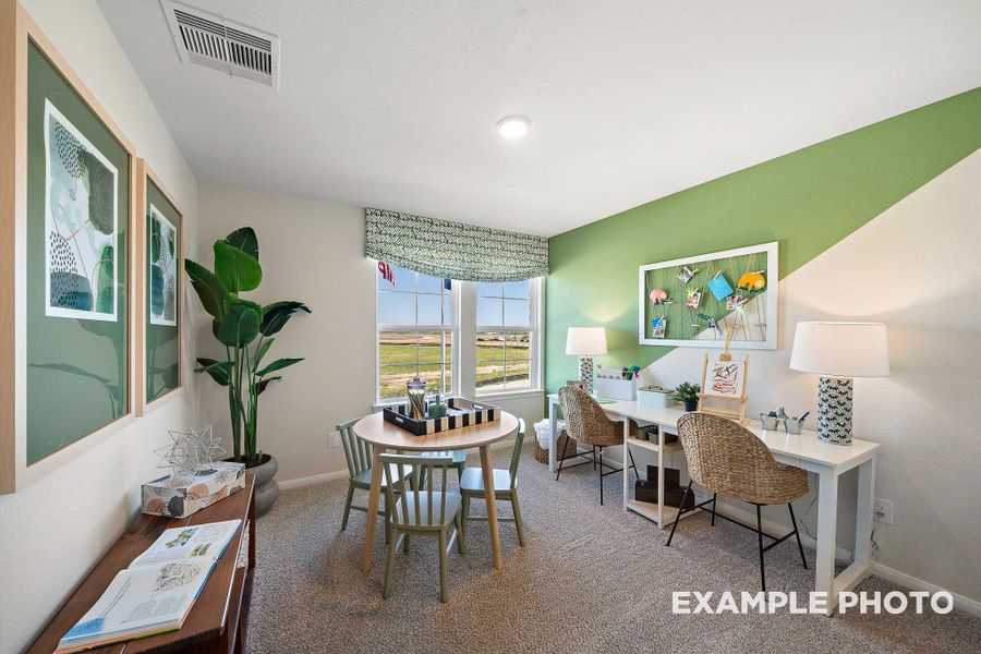 Representative furnished interior of a home built from the The Tierra A by Davidson Homes LLC in Enclave at Newport, Crosby (Image 16).