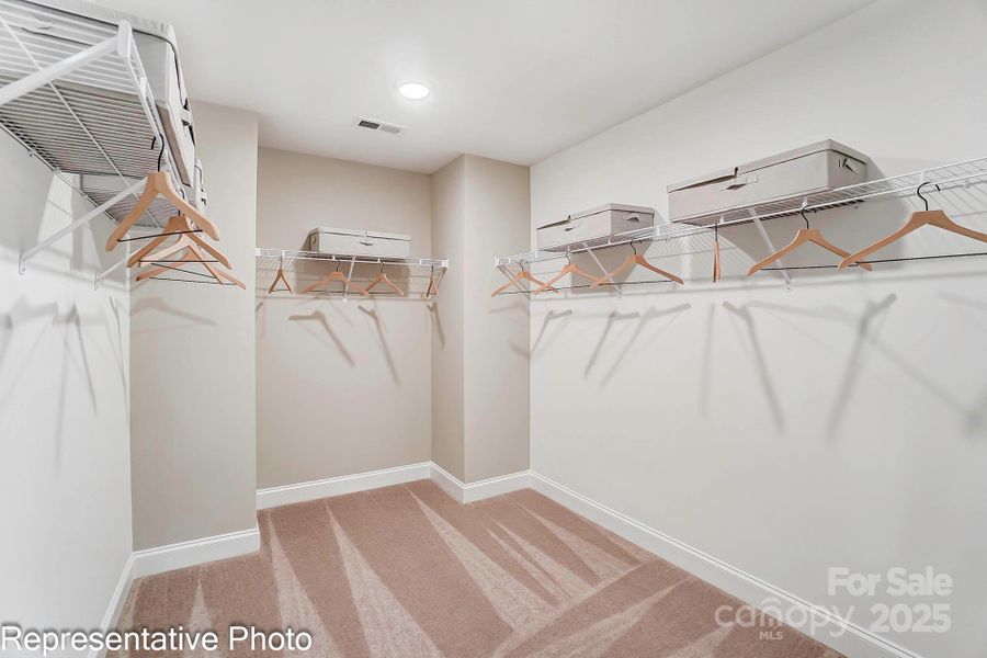 Primary closet example