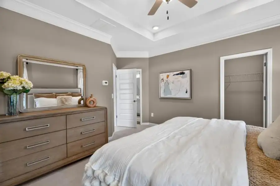 Furnished interior view inside a new home in , Cartersville (Image 26).