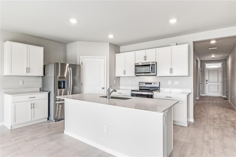 Furnished interior view inside a new home in Seagrass, Punta Gorda (Image 5).
