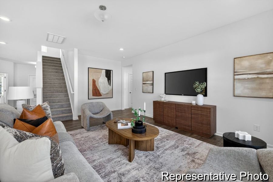 Furnished interior view inside a new home in Nathans Ridge, Lillington (Image 10).