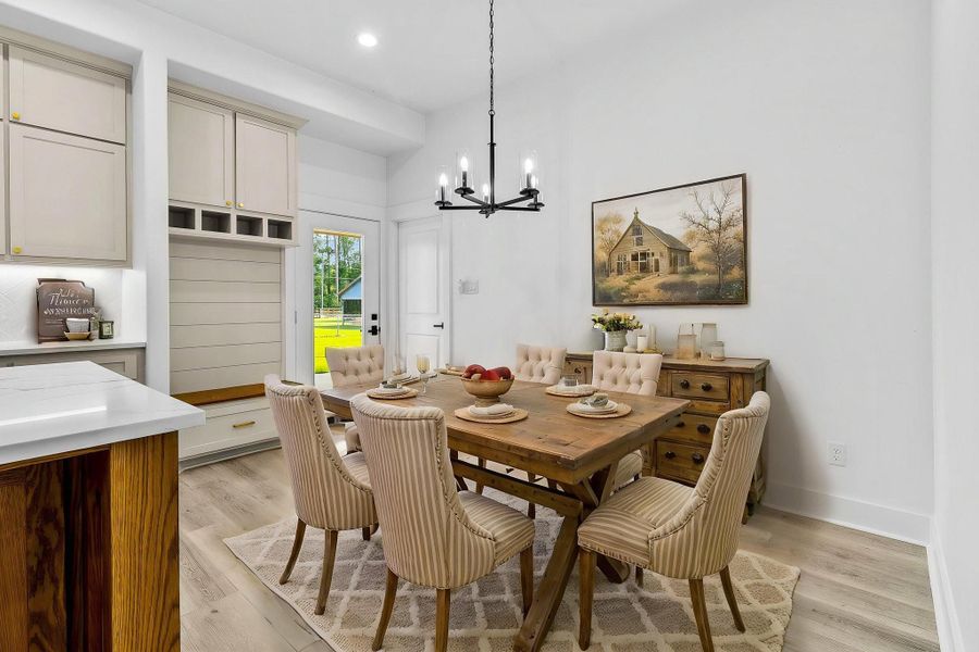 Furnished interior view inside a new home in , Onalaska (Image 11).