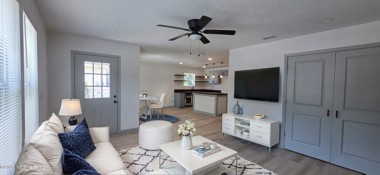 Furnished interior view inside a new home in , Jacksonville (Image 9).