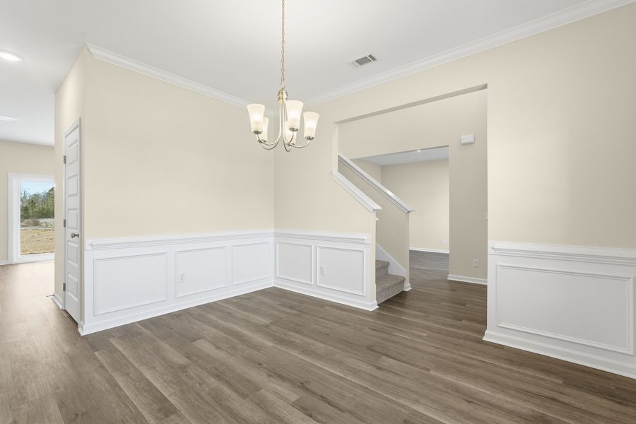 Representative unfurnished interior of a home built from the The Richland by RTS Homes in Grand Reserve, Hinesville (Image 26).
