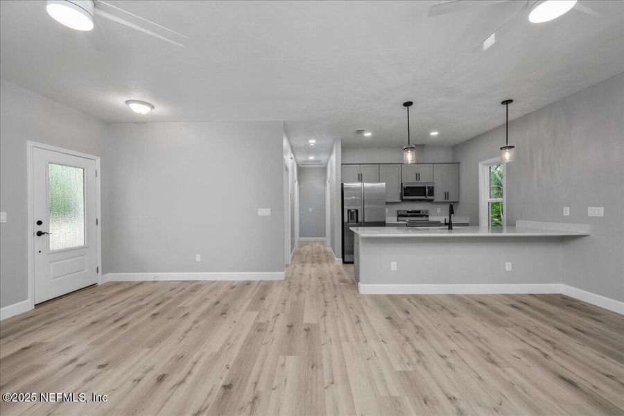 Furnished interior view inside a new home in , Interlachen (Image 10).