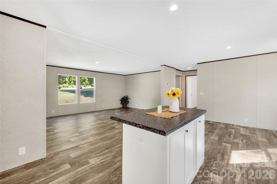 Furnished interior view inside a new home in , Thurmond (Image 6).