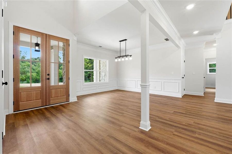 Spacious, unfurnished interior of a new home in , Douglasville (Image 14). Spacious, unfurnished interior of a new home in , Douglasville (Image 14).