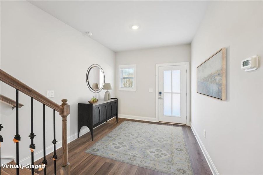 Furnished interior view inside a new home in , Cumming (Image 9).