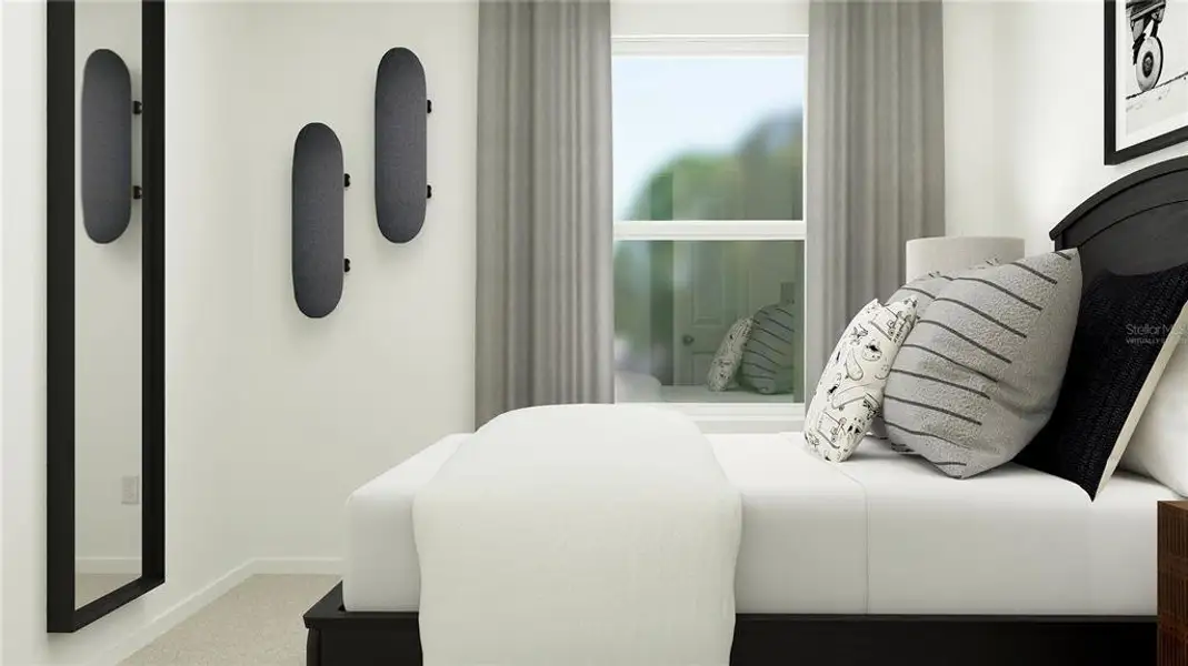 Furnished interior view inside a new home in , Davenport (Image 12).