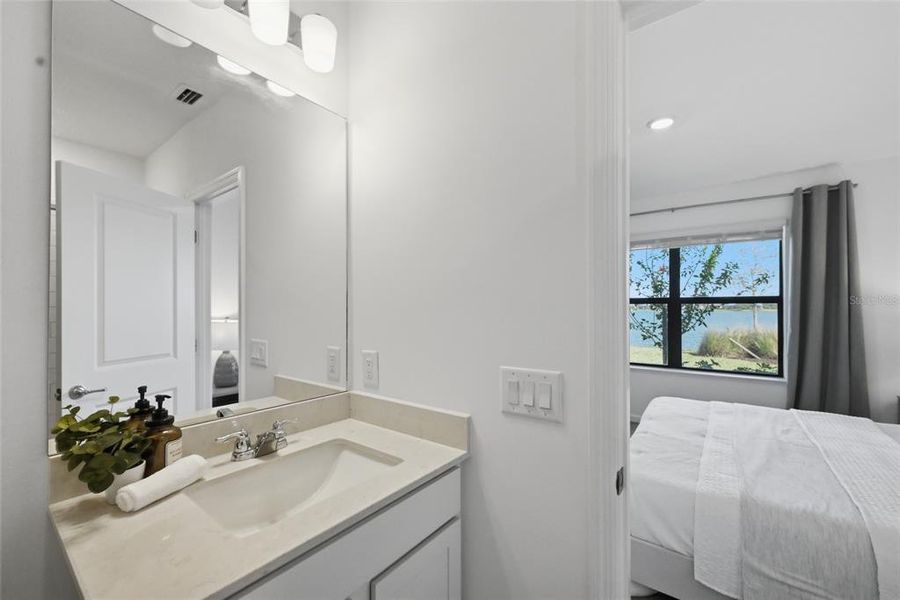 Furnished interior view inside a new home in , Sarasota (Image 15). Furnished interior view inside a new home in , Sarasota (Image 15).