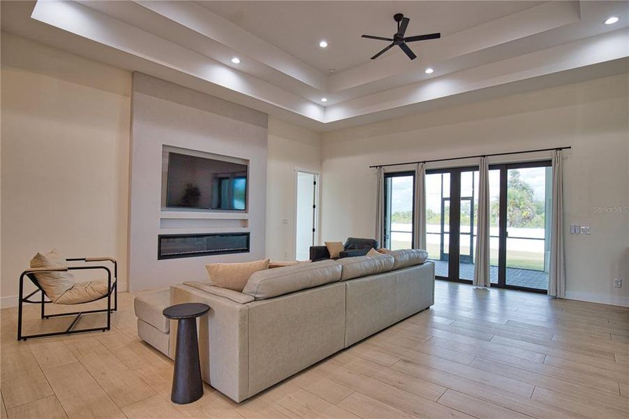 Furnished interior view inside a new home in , Placida (Image 14).