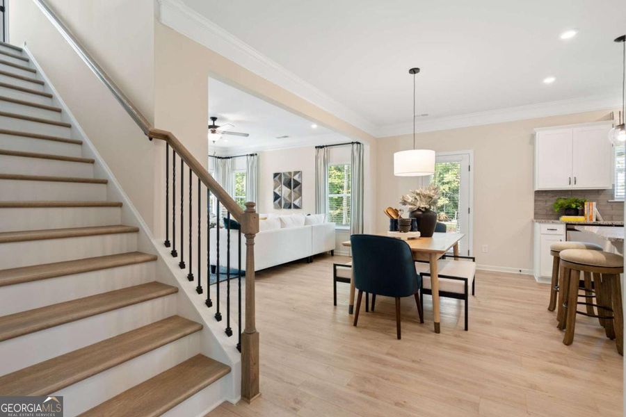 Furnished interior view inside a new home in Avalon, Perry (Image 33).
