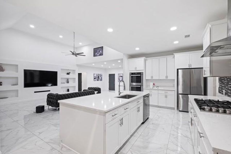 Furnished interior view inside a new home in , Douglasville (Image 30).