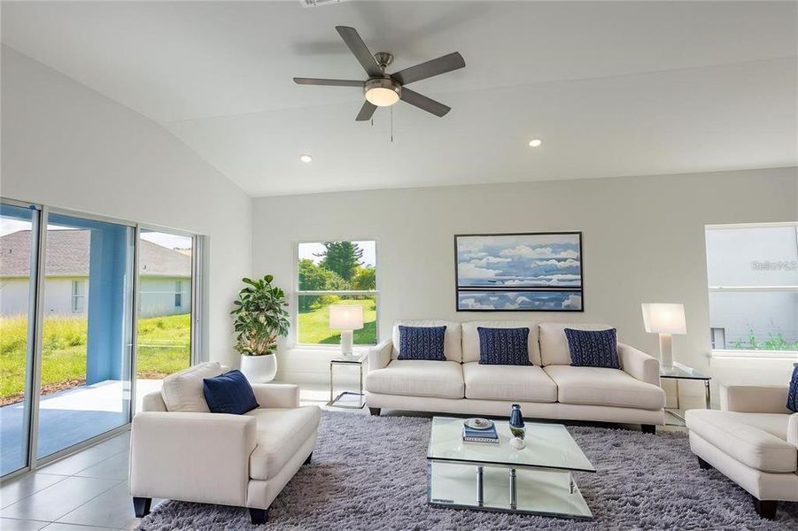 Furnished interior view inside a new home in , Port Charlotte (Image 14).