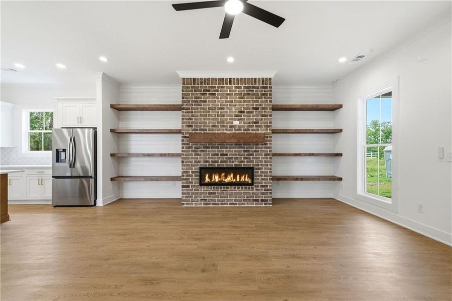 Spacious, unfurnished interior of a new home in , Ball Ground (Image 23). Spacious, unfurnished interior of a new home in , Ball Ground (Image 23).