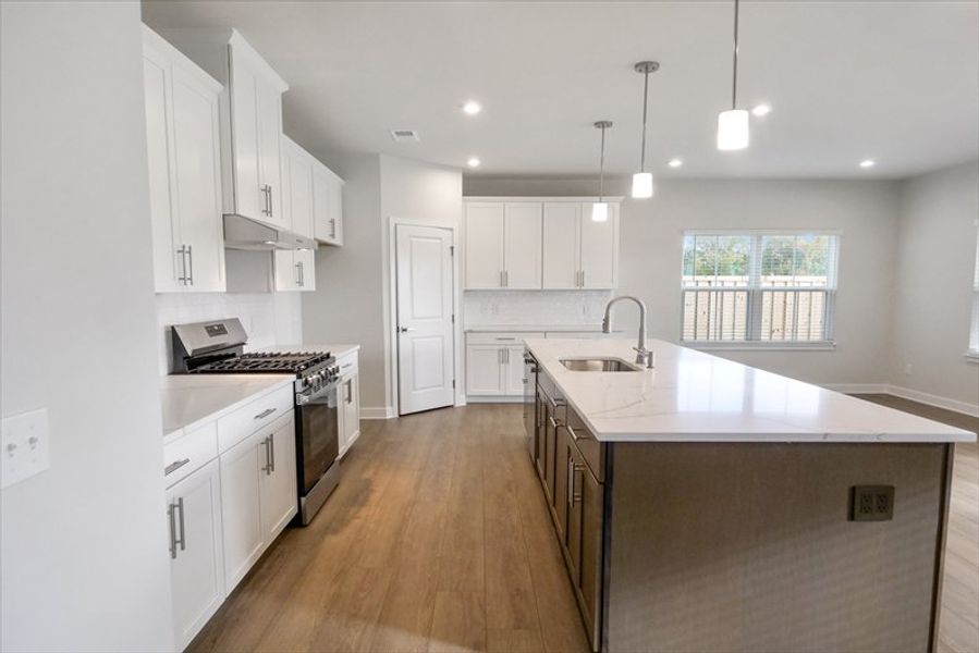 Furnished interior view inside a new home in Canterbrook Farms 2-Story, Fountain Inn (Image 6).