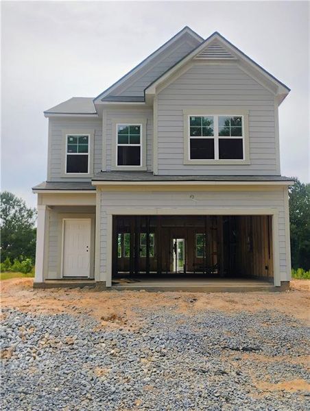 In-progress construction of a new home in , Calhoun, GA (Image 24).