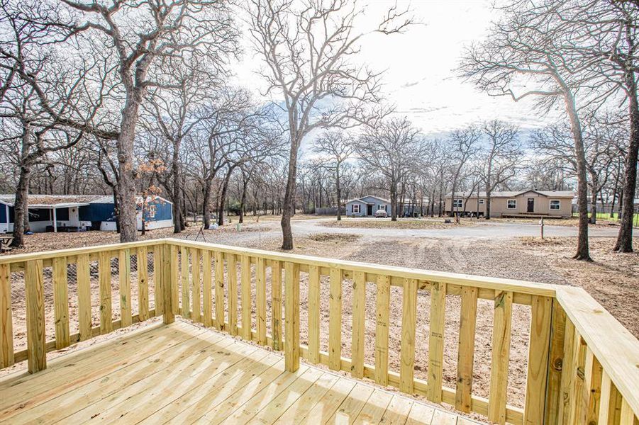 View of deck View of deck