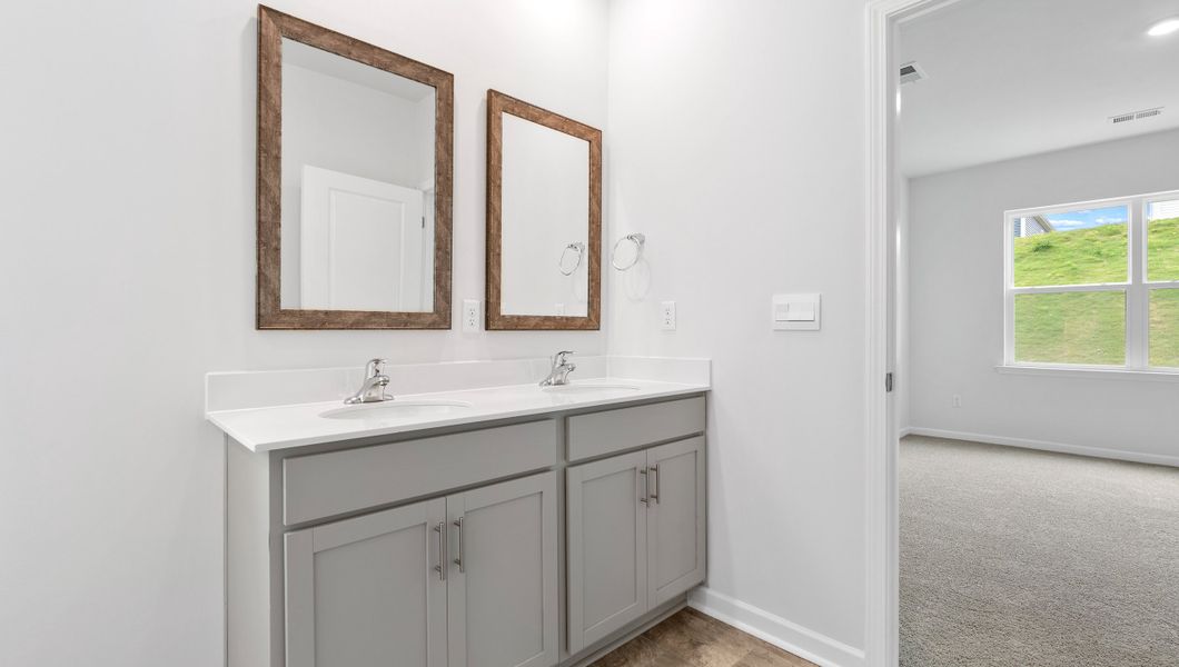 Furnished interior view inside a new home in Chestnut Ridge, Greenville (Image 12).