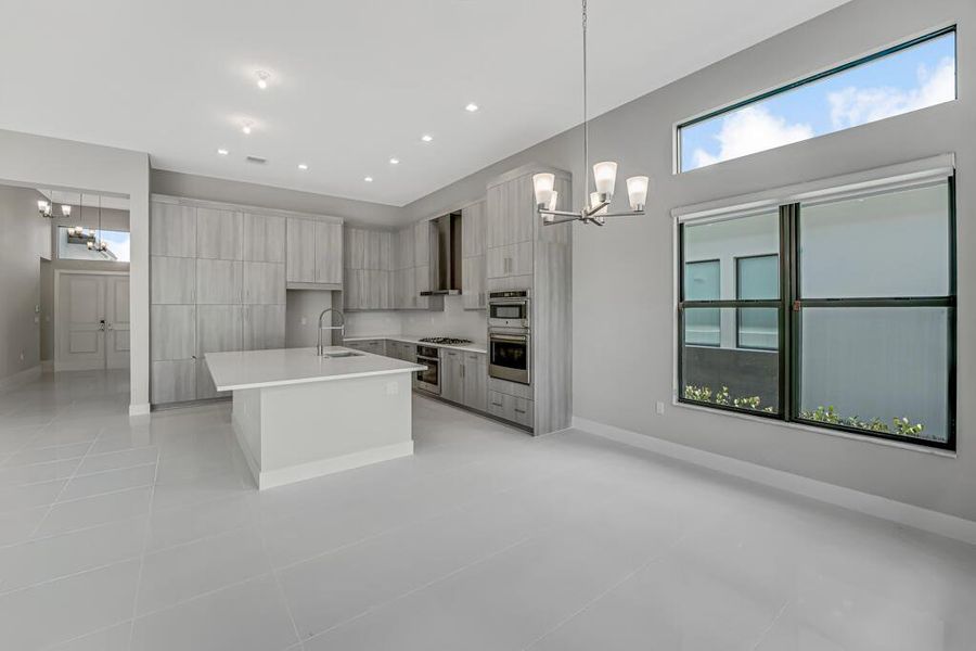 Furnished interior view inside a new home in Apex at Avenir, Palm Beach Gardens (Image 57). Furnished interior view inside a new home in Apex at Avenir, Palm Beach Gardens (Image 57).