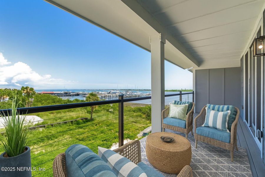 Exterior details and patio area of a home in , St. Augustine (Image 3).