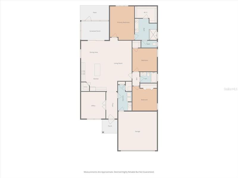 2D floor plan layout of this home in , Hudson, FL (Image 5).