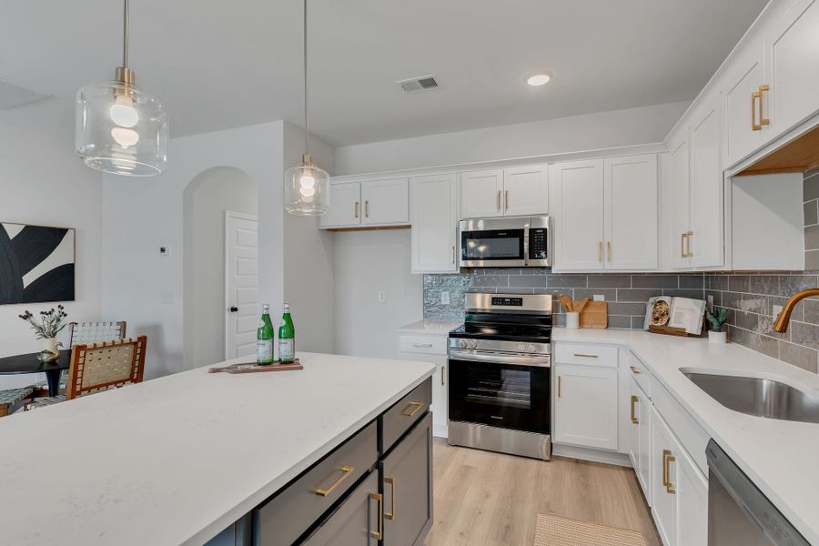 Furnished interior view inside a new home in Anderson Park, Hendersonville (Image 12).