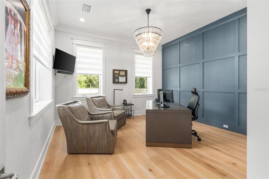 Furnished interior view inside a new home in , Gainesville (Image 41).