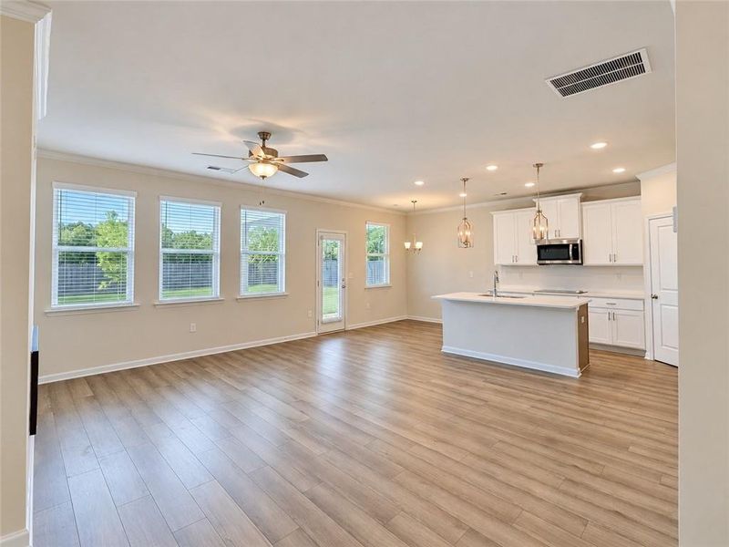 Spacious, unfurnished interior of a new home in Alcovy Village, Lawrenceville (Image 20). Spacious, unfurnished interior of a new home in Alcovy Village, Lawrenceville (Image 20).