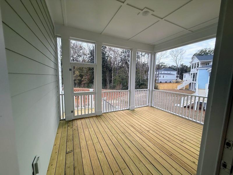 Exterior details and patio area of a home in , Johns Island (Image 3).