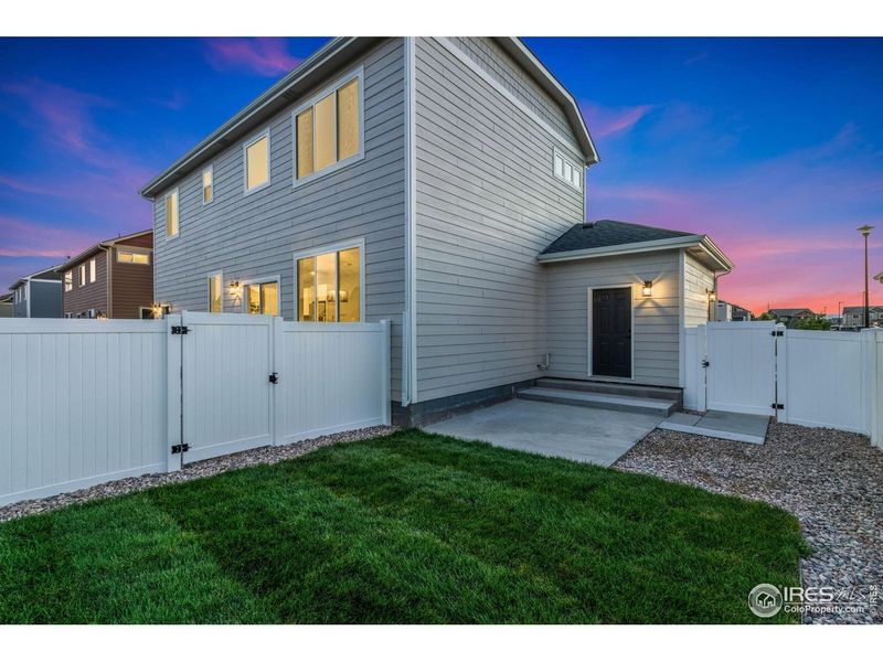 Exterior details and patio area of a home in , Wellington (Image 31).