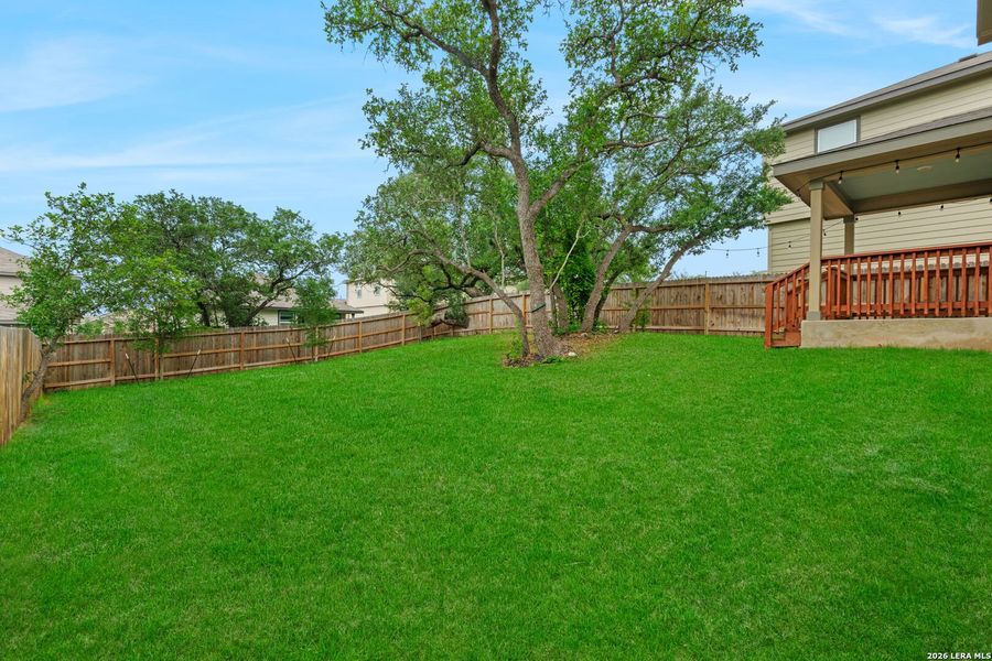 Exterior details and patio area of a home in Copper Canyon, Bulverde (Image 3).