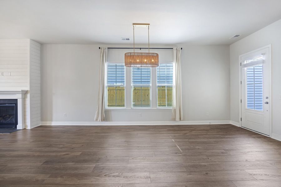 Spacious, unfurnished interior of a new home in Sweetgrass at Summers Corner, Summerville (Image 10). Spacious, unfurnished interior of a new home in Sweetgrass at Summers Corner, Summerville (Image 10).