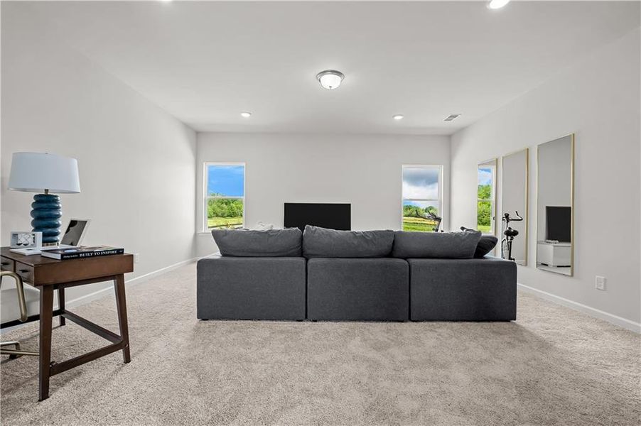 Furnished interior view inside a new home in Capstone Estates, Apison (Image 3).