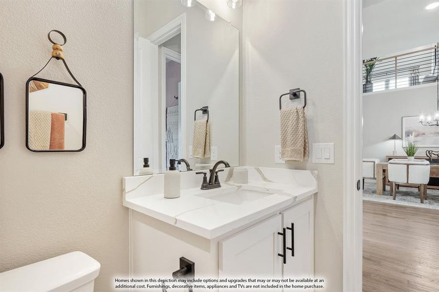 Furnished interior view inside a new home in Sutton Fields, Celina (Image 38). Furnished interior view inside a new home in Sutton Fields, Celina (Image 38).