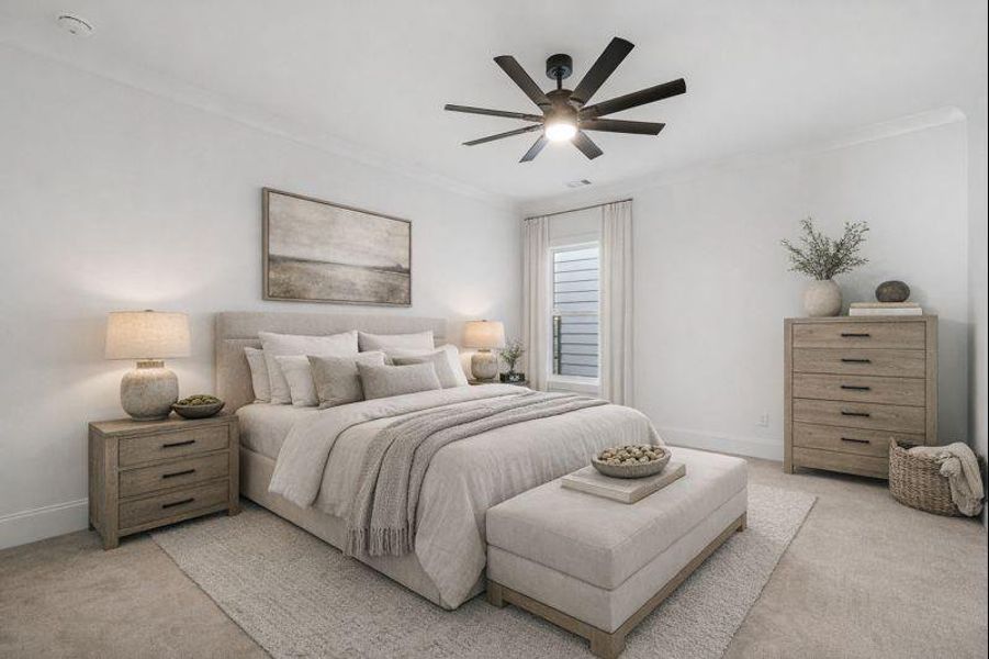 Furnished interior view inside a new home in , Brookhaven (Image 16). Furnished interior view inside a new home in , Brookhaven (Image 16).