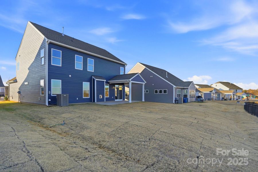 Exterior details and patio area of a home in The Meadows at Laurelbrook, Sherrills Ford (Image 28).