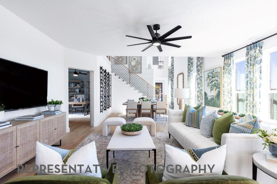 Furnished interior view inside a new home in Jubilee, Hockley (Image 19).