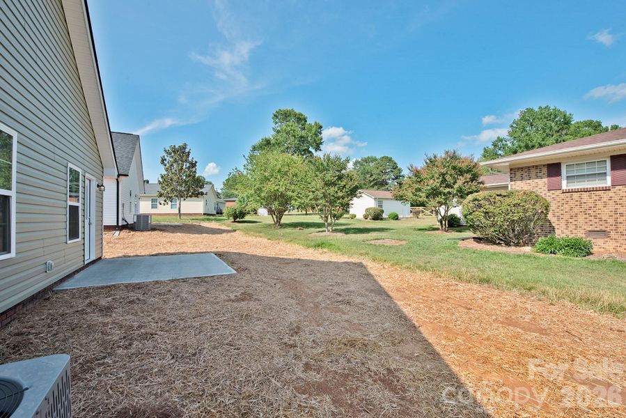 Exterior details and patio area of a home in , Landis (Image 16).