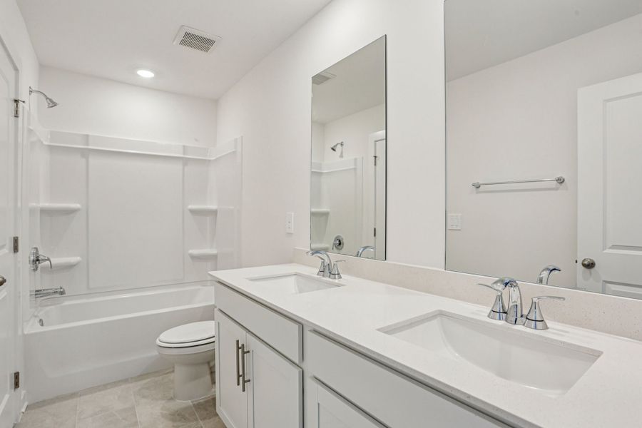Furnished interior view inside a new home in Greystone - Parc Townhomes, Smyrna (Image 7).