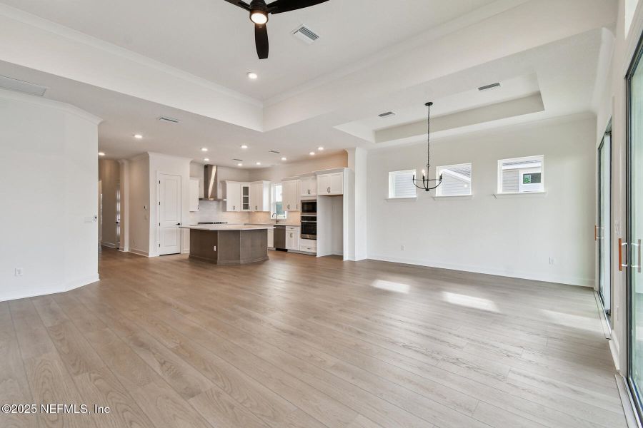 Spacious, unfurnished interior of a new home in Seven Pines 50' Front Entry, Jacksonville (Image 17).