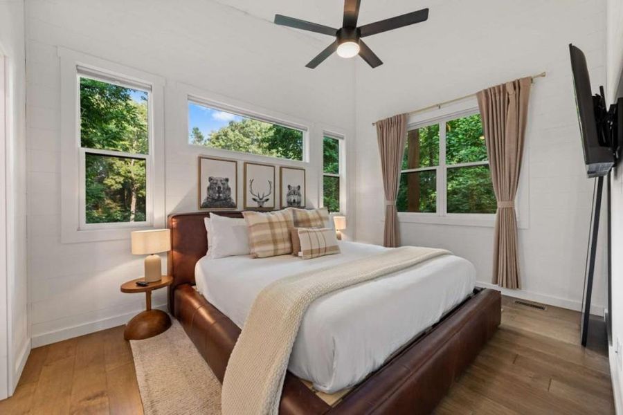 Furnished interior view inside a new home in , Morganton (Image 17).