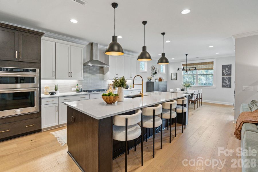 Furnished interior view inside a new home in Amara Chase, Huntersville (Image 10).