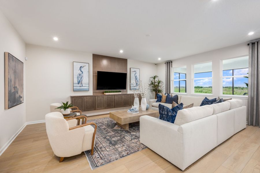 Representative furnished interior of a home built from the Red Bud by Mattamy Homes in Pasadena Ridge Master, Dade City (Image 6). Representative furnished interior of a home built from the Red Bud by Mattamy Homes in Pasadena Ridge Master, Dade City (Image 6).